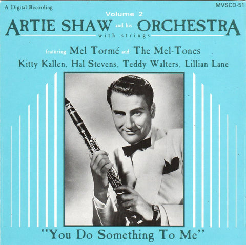 Artie Shaw - Volume 2 Featuring Mel Torme (You Do Something To Me)-CDs-Palm Beach Bookery