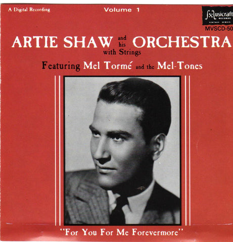 Artie Shaw - Volume 1 Featuring Mel Torme (For You, For Me, Forevermore)-CDs-Palm Beach Bookery