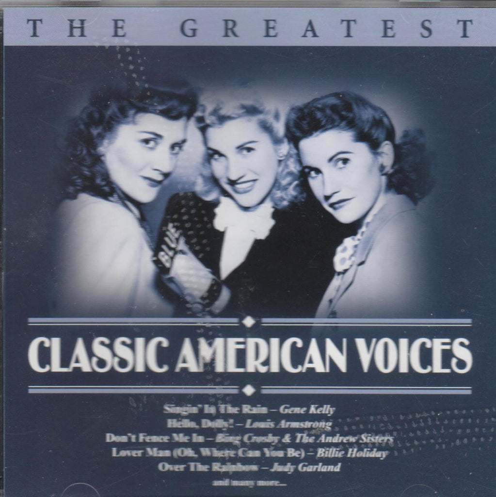 Various Artists - The Greatest Classic American Voices-CDs-Palm Beach Bookery