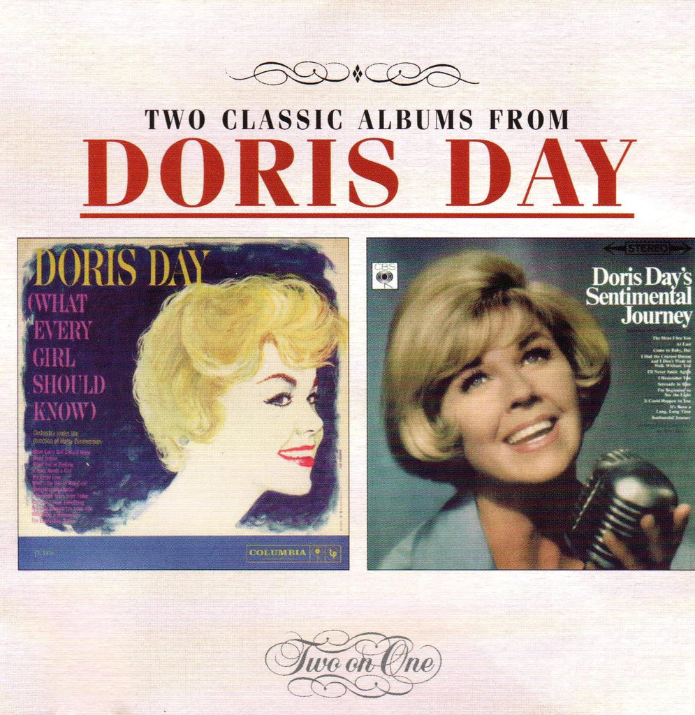 Doris Day - What Every Girl Should Know / Sentimental Journey-CDs-Palm Beach Bookery