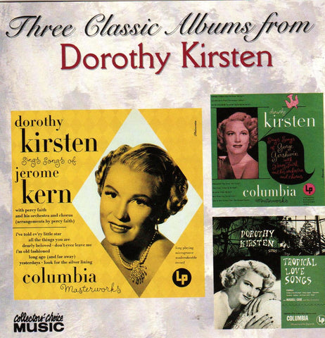 Dorothy Kirsten - Three Classic Albums From Dorothy Kirsten-CDs-Palm Beach Bookery