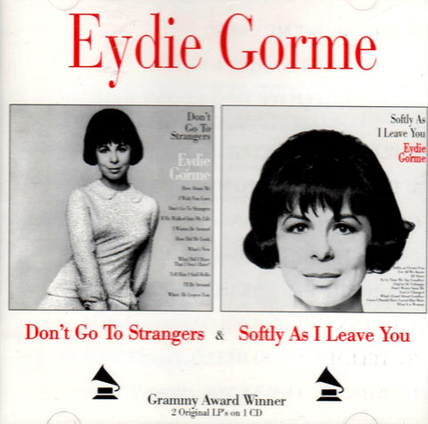 Eydie Gorme - Don't Go to Strangers / Softly As I Leave You-CDs-Palm Beach Bookery