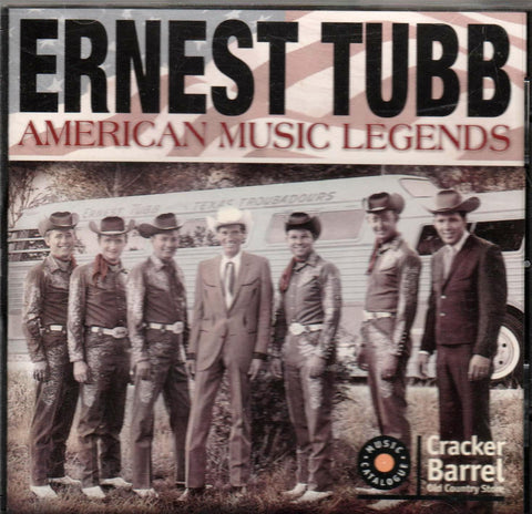 Ernest Tubb- - Ernest Tubb American Music Legend-CDs-Palm Beach Bookery
