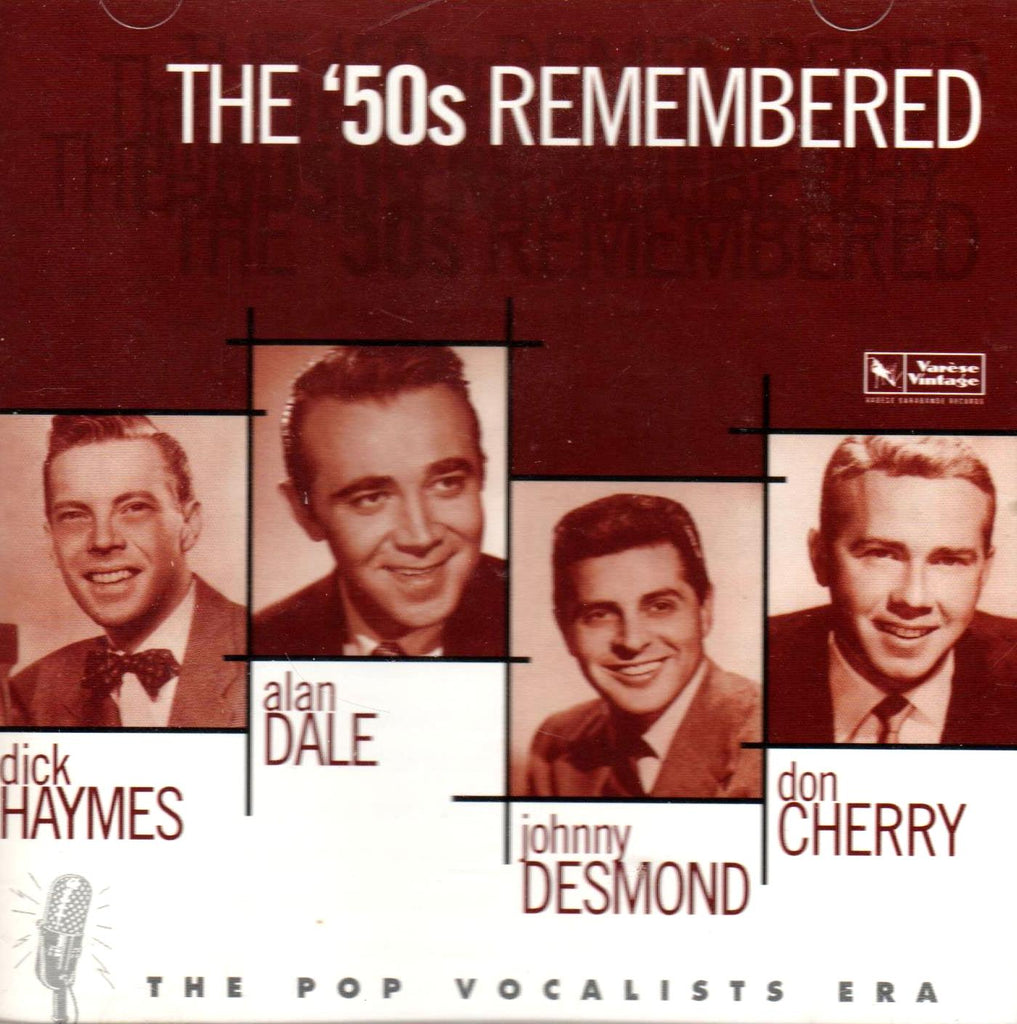 Various Artists - The '50s Remembered, The Pop Vocalists Era: Dick Haymes, Alan Dale, Johnny Desmond, Don Cherry-CDs-Palm Beach Bookery