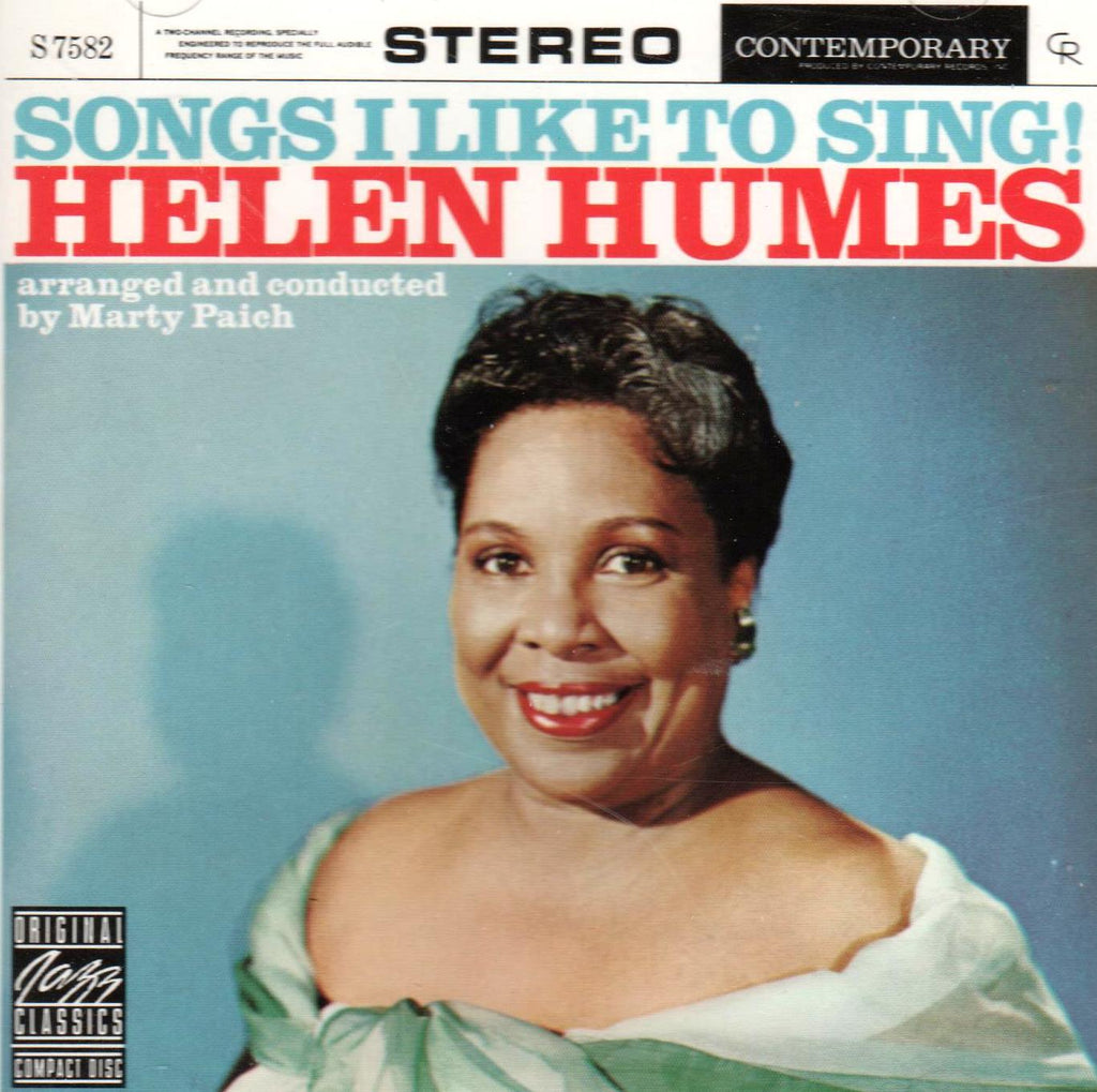 Helen Humes - Songs I Like to Sing-CDs-Palm Beach Bookery