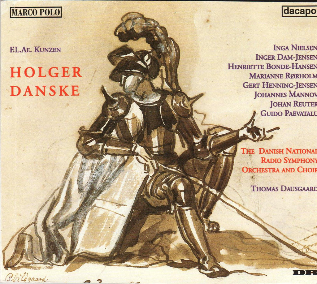 Thomas Dausgaard (Conductor) - Kunzen: Holger Danske-CDs-Palm Beach Bookery