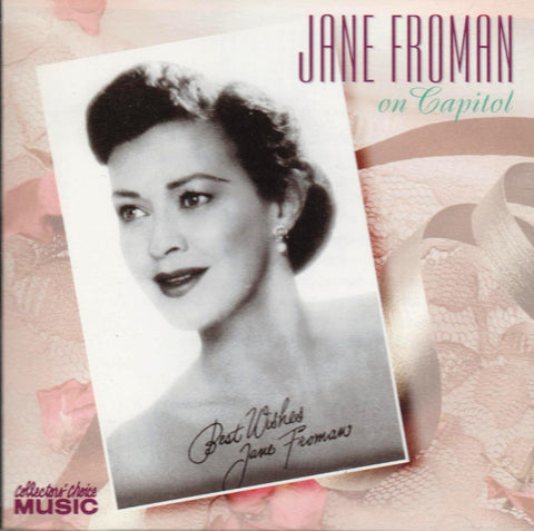 Jane Froman - Jane Froman On Capitol-CDs-Palm Beach Bookery