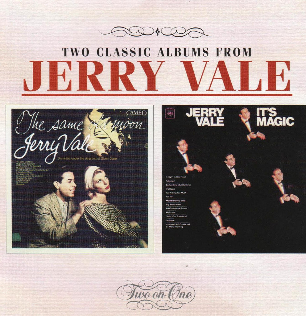 Jerry Vale - The Same Old Moon / It's Magic-CDs-Palm Beach Bookery