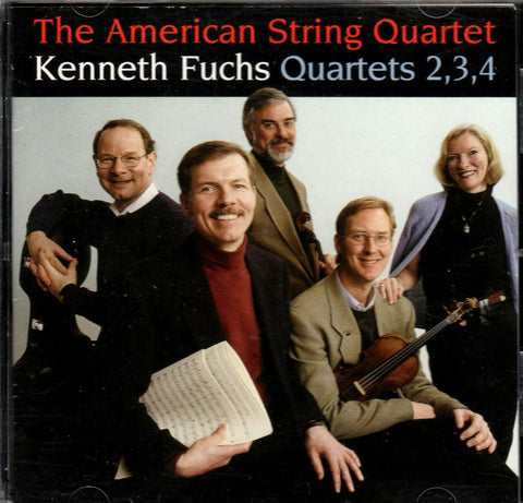 Kenneth Fuchs - Quartets 2, 3, 4-CDs-Palm Beach Bookery