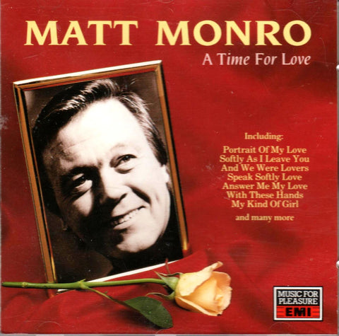 Matt Monro - A Time For Love-CDs-Palm Beach Bookery