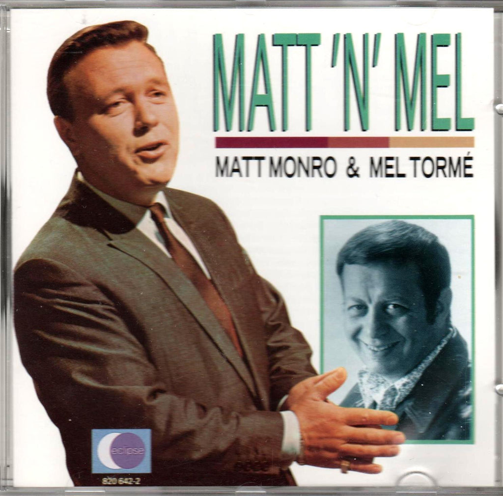 Matt Monro & Mel Torme - Matt 'N' Mel-CDs-Palm Beach Bookery
