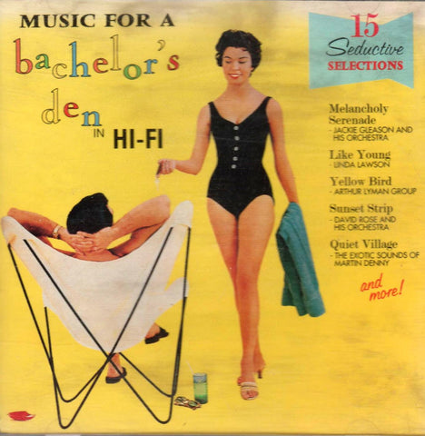 Various Artists - Music for a Bachelor's Den-CDs-Palm Beach Bookery