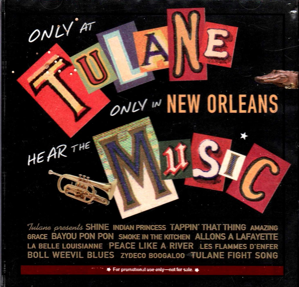 Various Artists - Only At Tulane, Only At New Orleans-CDs-Palm Beach Bookery