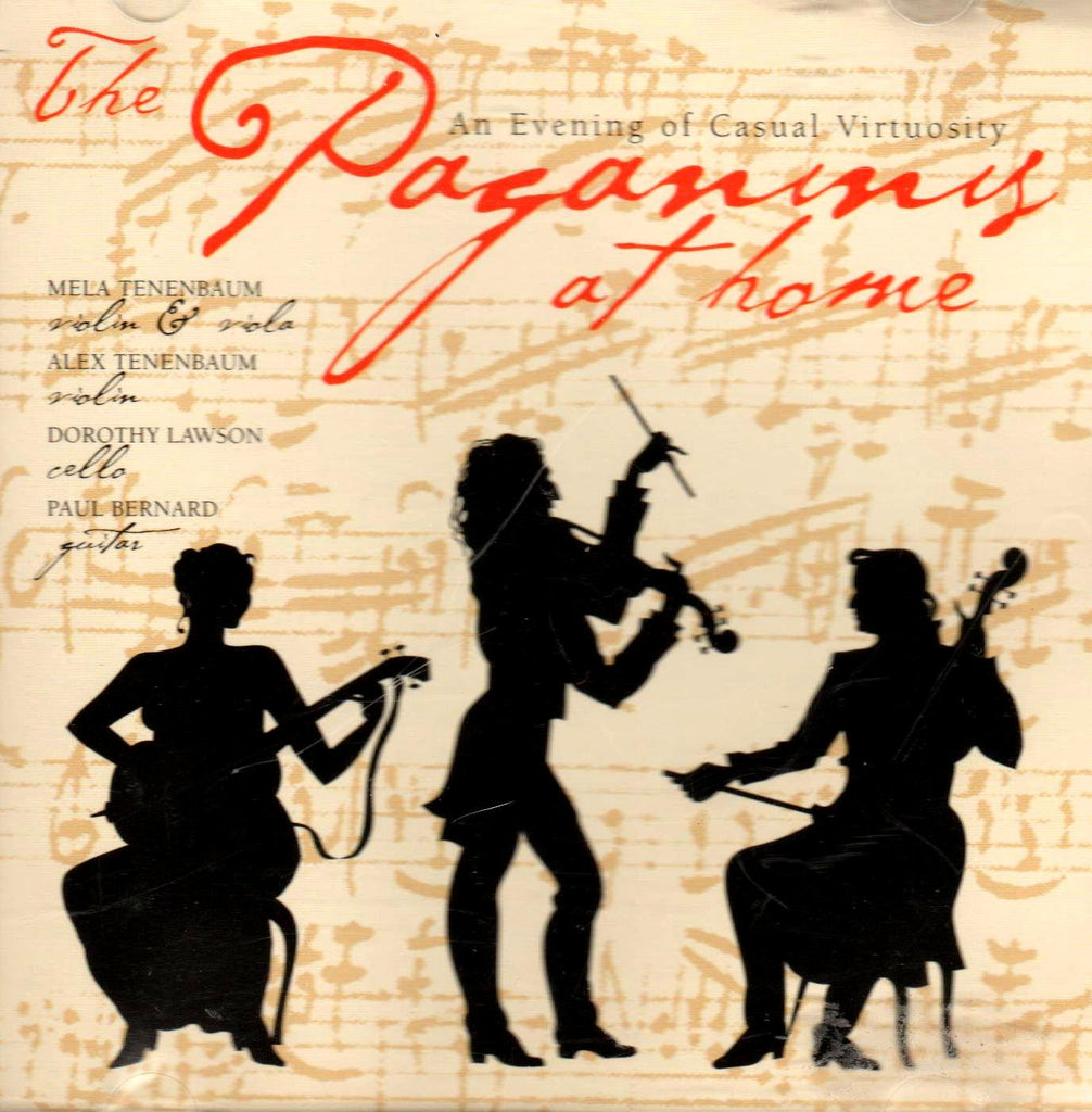 Mela Tenenbaum/Alex Tenenbaum/Dorothy Lawson/Paul Bernard - Paganinis at Home-CDs-Palm Beach Bookery