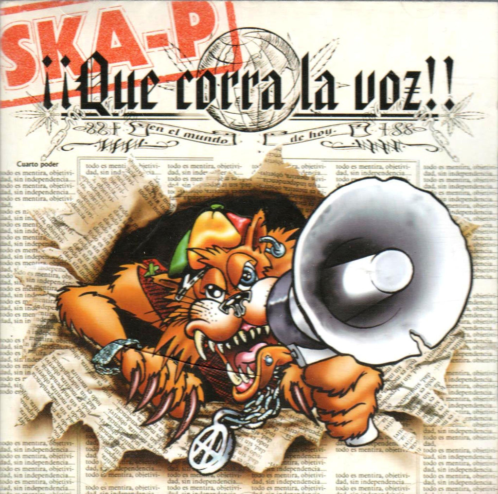 SKA-P - Que Corra La Voz !! (Spanish)-CDs-Palm Beach Bookery