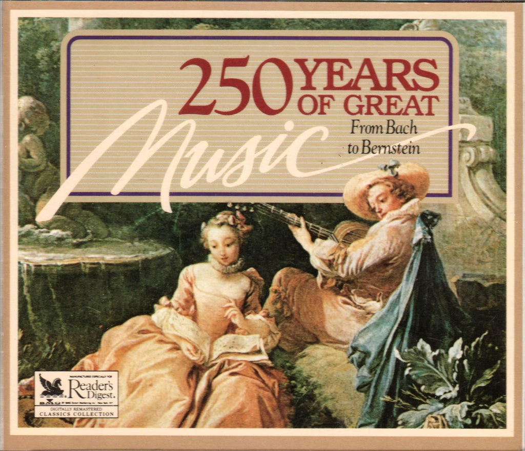Reader's Digest - 250 Years of Great Music From Bach to Bernstein (1992-05-03)-CDs-Palm Beach Bookery