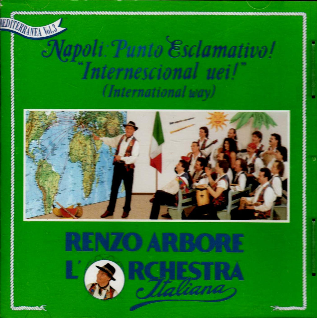 Renzo Arbore L'Orchestra Itliano - Napoli...Punto Esclamativo! "Internescional Uei!"-CDs-Palm Beach Bookery