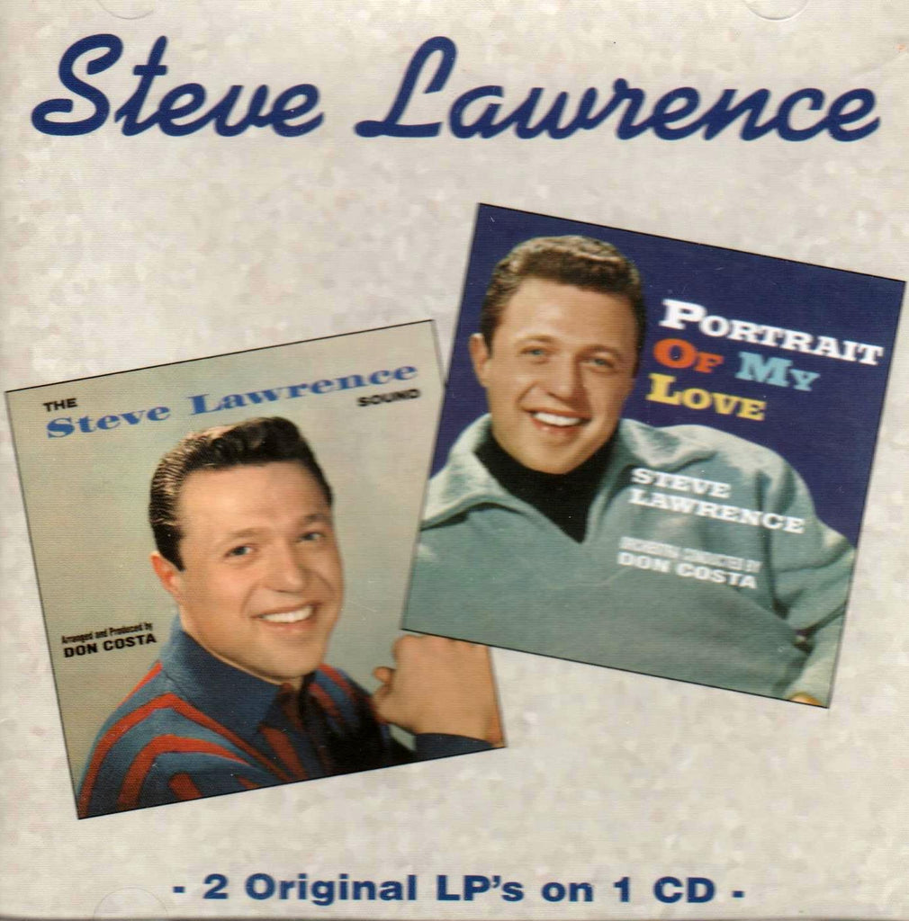 Steve Lawrence - Steve Lawrence Sound / Portrait of My Love-CDs-Palm Beach Bookery