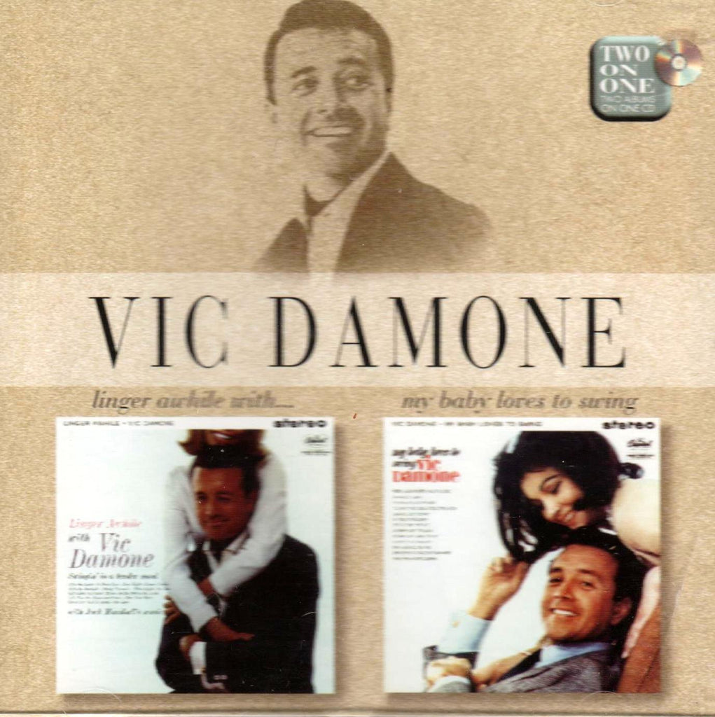 Vic Damone - Linger Awhile With / My Baby Loves to Swing-CDs-Palm Beach Bookery