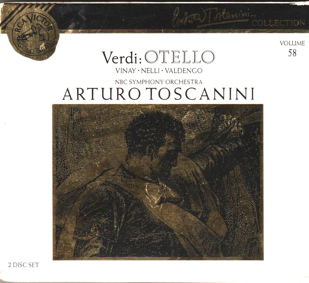 Arturo Toscanini - Verdi: Otello-CDs-Palm Beach Bookery