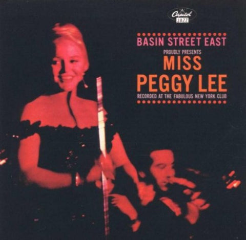 Peggy Lee - Basin Street East Proudly Presents Miss Peggy Lee-CDs-Palm Beach Bookery
