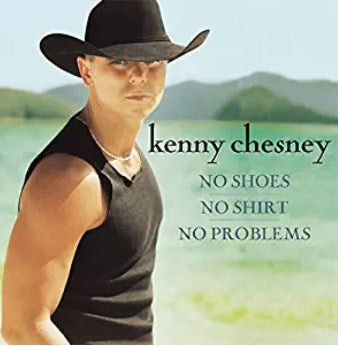 Kenny Chesney - No Shirt, No Shoes, No Problem-CDs-Palm Beach Bookery