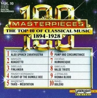 Various Artists - 100 Masterpieces (Top 10 of Classical Music 1894-1928-CDs-Palm Beach Bookery