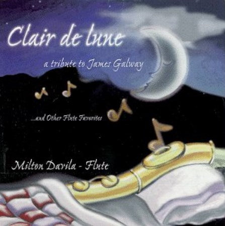 Milton Davila - Clair De Lune-CDs-Palm Beach Bookery