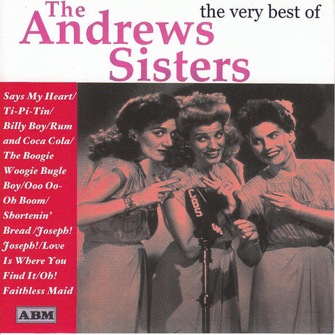 Andrews Sister - The Very Best of-CDs-Palm Beach Bookery