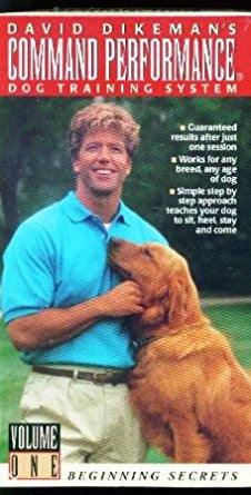 David Dikeman's Command Performance Dog Training System - Volume 1 (VHS)-VHS Tapes-Palm Beach Bookery