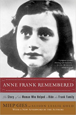 Anne Frank Remembered: The Story of The Woman Who Helped to Hide the Frank Family-Book-Palm Beach Bookery