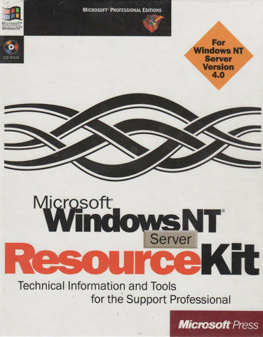 Microsoft NT Server Resource Kit (Microsoft Professional Editions)-Books CDROM-Palm Beach Bookery